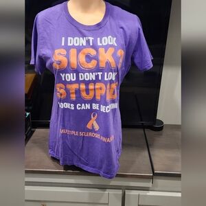 Purple MS Awareness T-Shirt